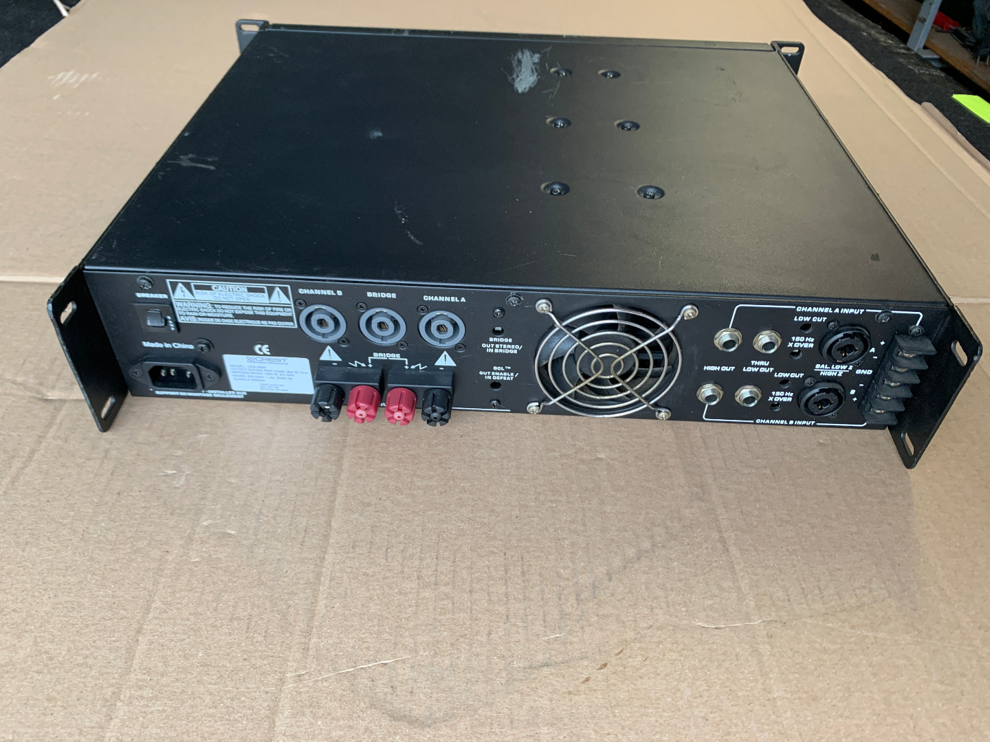 o*6様 PA機器 CREST Performance CPX2600 パワーア o*6様 PA機器 CREST Performance CPX2600 パワーア o*6様 PA機器